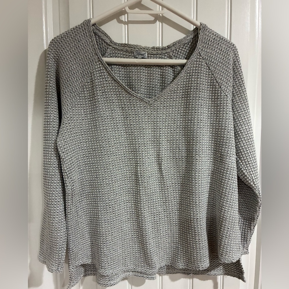 Kismet Black and White Knit Sweater